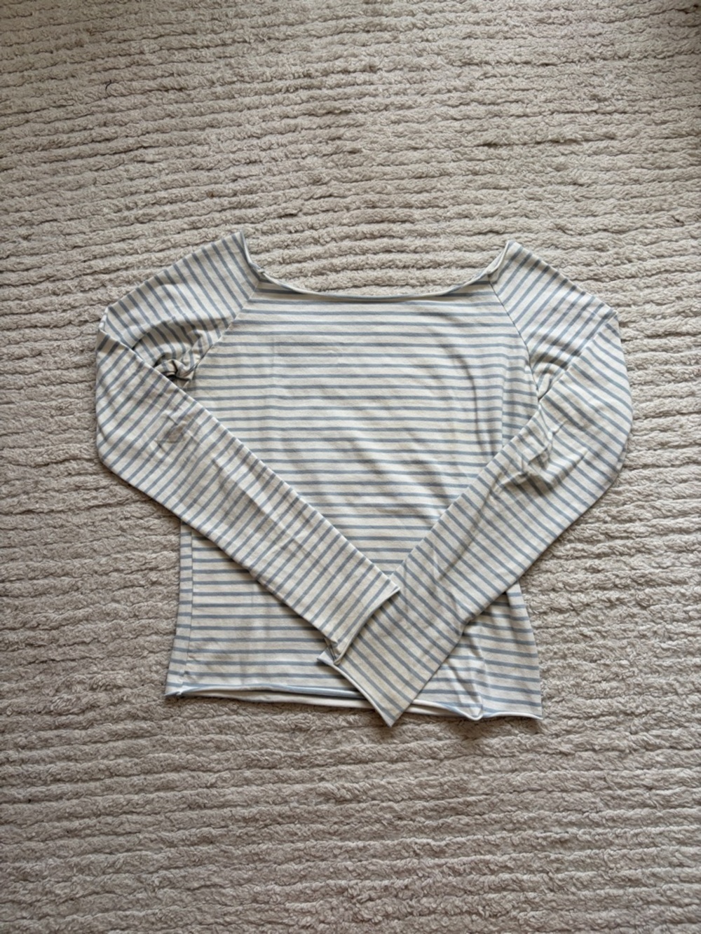 brandy melville striped long sleeve top